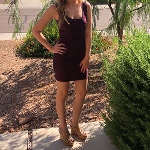 purple mini dress 💜